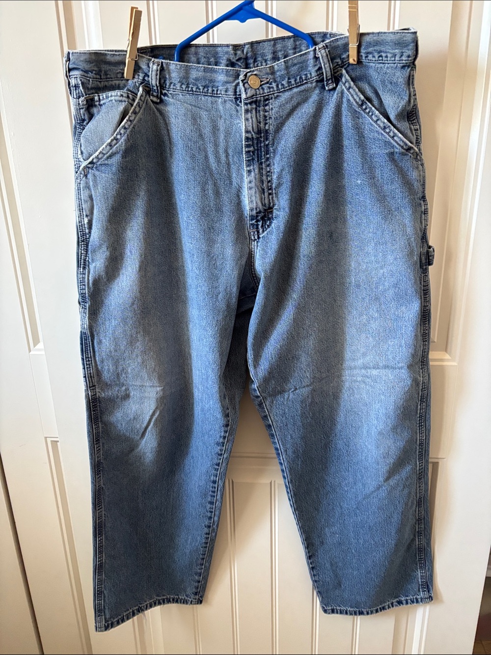 Wrangler Relaxed Fit Light Blue Men's Jeans